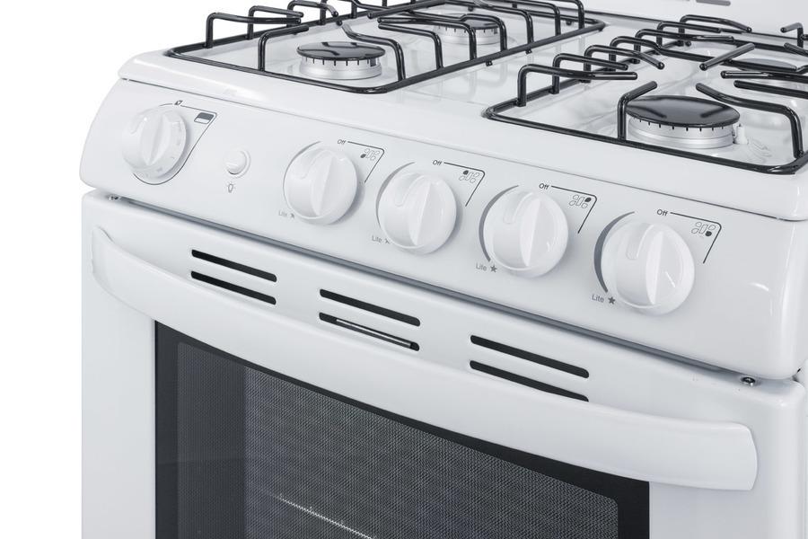 24" Wide Gas Range