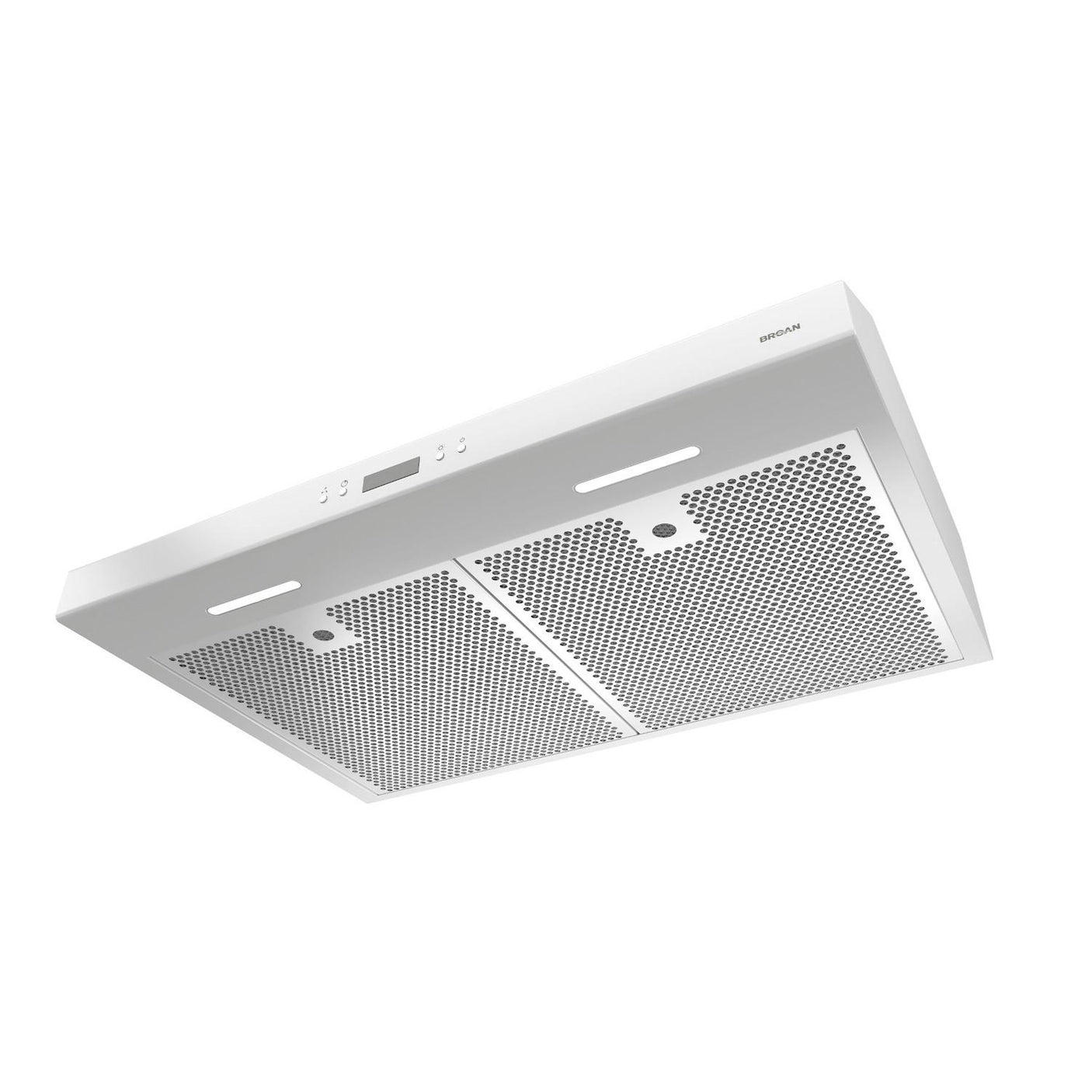 Glacier 30-Inch 450 Max Blower CFM 5.5 Sones White Range Hood