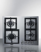 24" Wide 4-burner Gas Cooktop In Stainless Steel