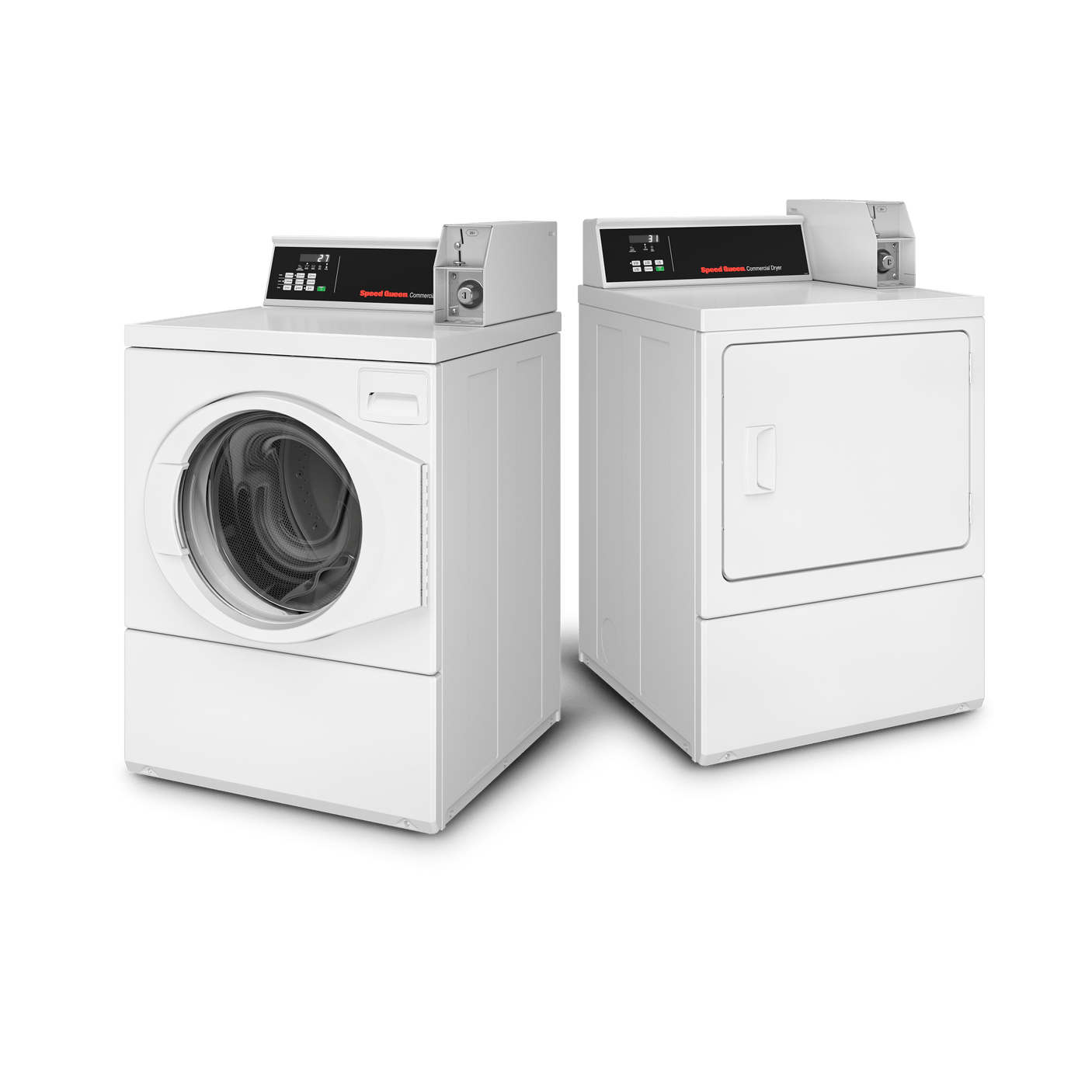 Light Commercial Coin Drop Top Load Matching Dryer - Electric