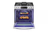 6.3 cu ft. Smart wi-fi Enabled ProBake Convection® InstaView® Gas Slide-In Range with Air Fry