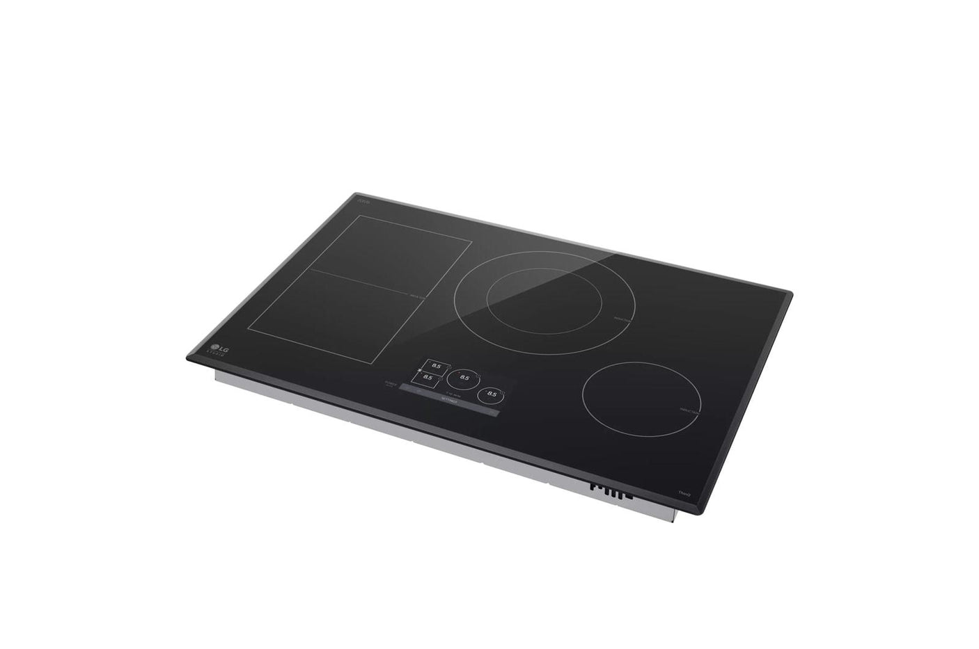 LG STUDIO 30" Induction Cooktop with 4 Burners and Flexible Cooking Zone