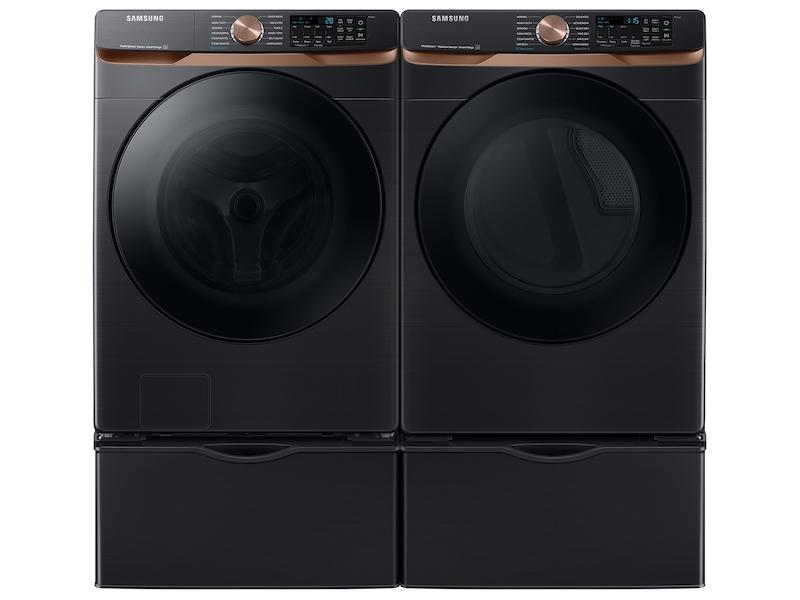 7.5 cu. ft. Smart Electric Dryer with Steam Sanitize+ and Sensor Dry in Brushed Black