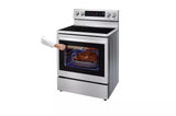 6.3 cu ft. Smart Wi-Fi Enabled True Convection InstaView® Electric Range with Air Fry