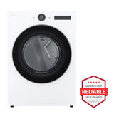 7.4 cu. ft. Ultra Large Capacity Smart Front Load Electric Energy Star Dryer with Sensor Dry & Steam Technology