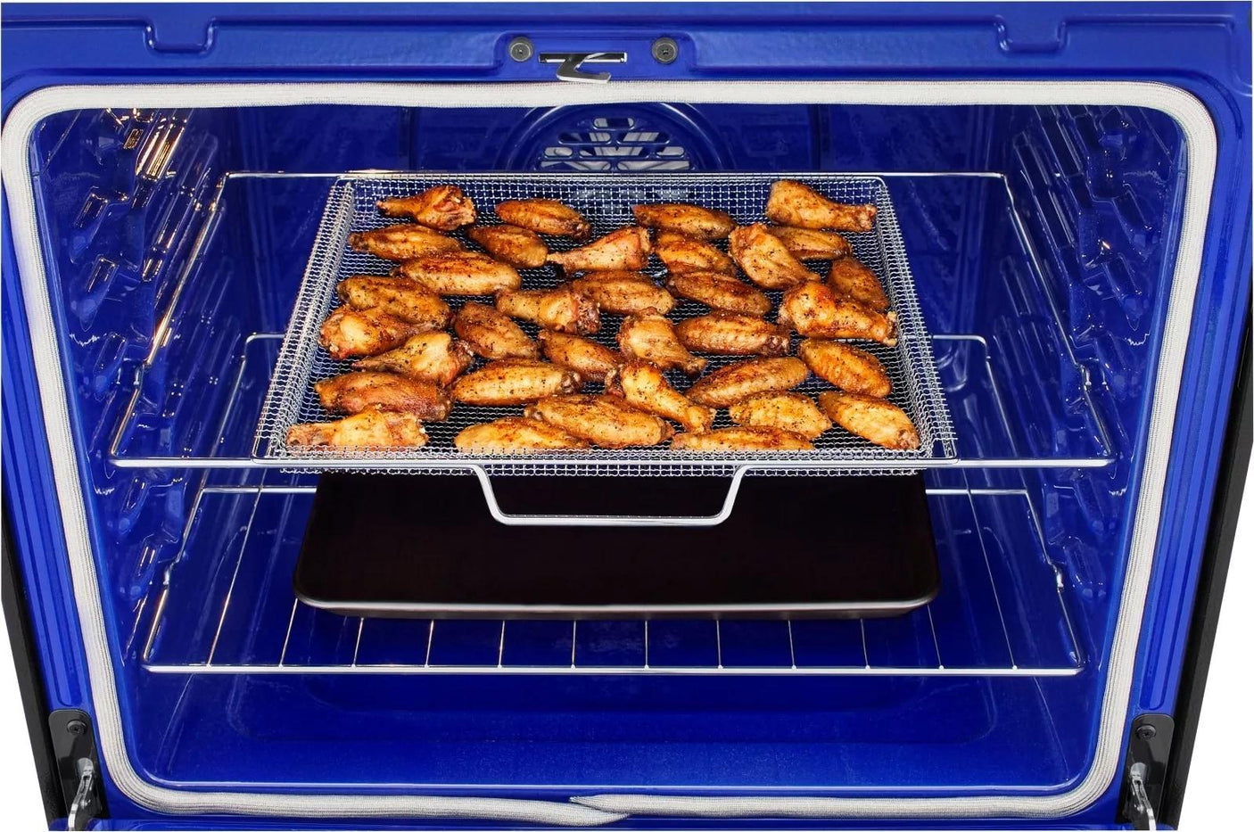 5.8 cu ft. Smart Wi-Fi Enabled True Convection InstaView® Gas Range with Air Fry