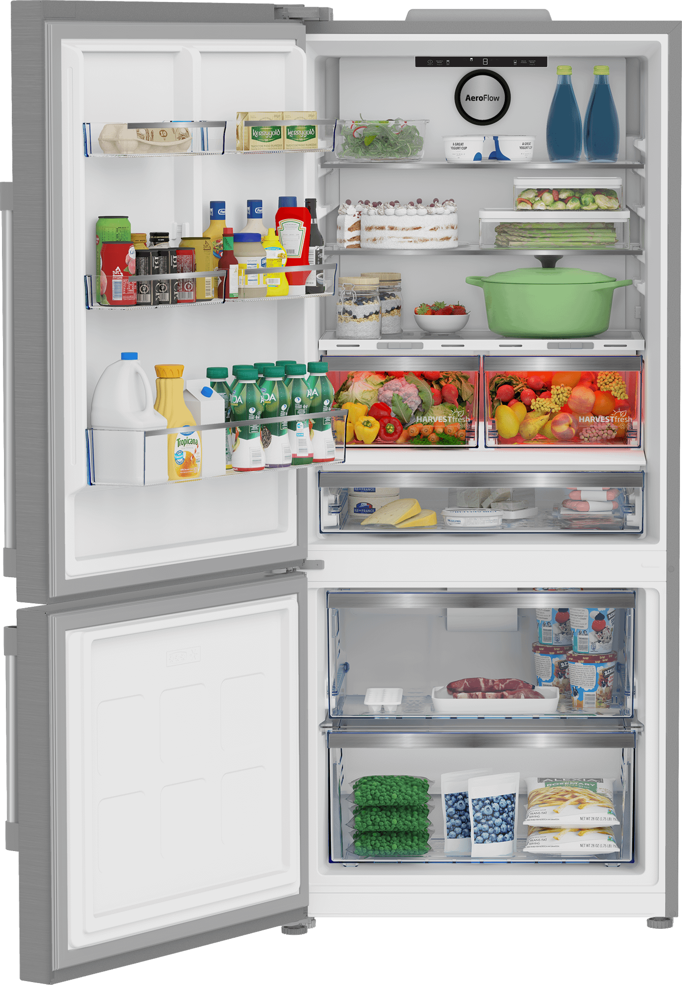 30" Bottom Freezer Refrigerator