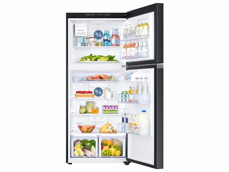 18 cu. ft. Top Freezer Refrigerator with FlexZone™ and Ice Maker in Black Stainless Steel