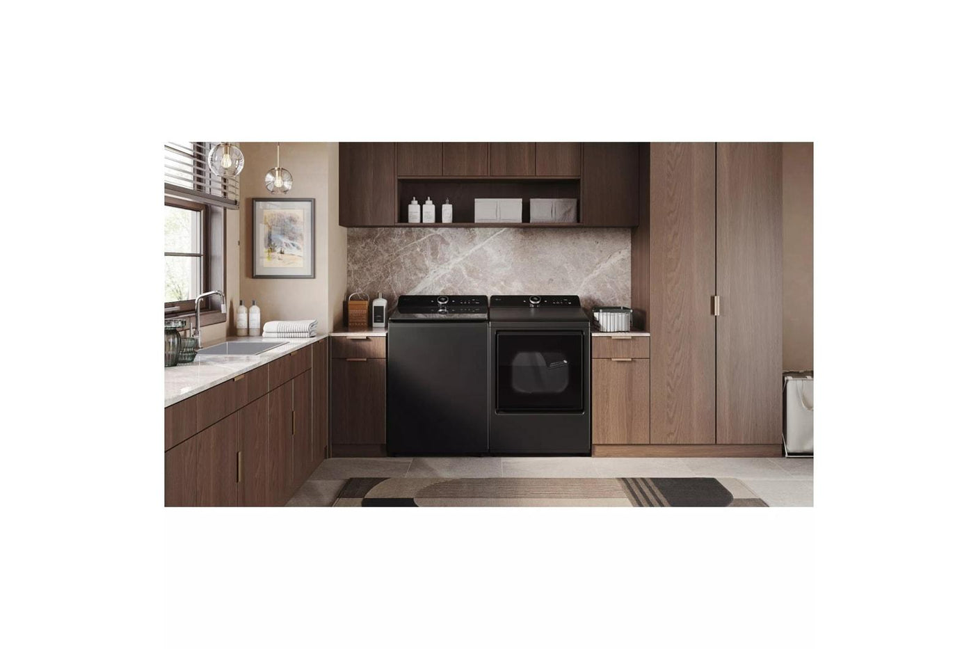 7.3 cu. ft. Ultra Large Capacity Rear Control Gas Dryer with LG EasyLoad™ Door, AI Sensing and TurboSteam™