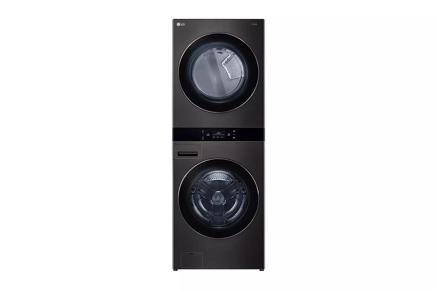 Single Unit Front Load LG WashTower™w. Center Control® 5.0 cu.ft. Washer & 7.4 cu.ft. Electric Dryer