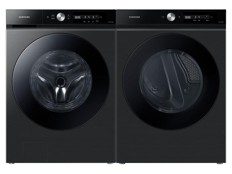 Bespoke 7.5 cu. ft. Large Capacity Electric Dryer with Super Speed Dry and AI Smart Dial in Brushed Black