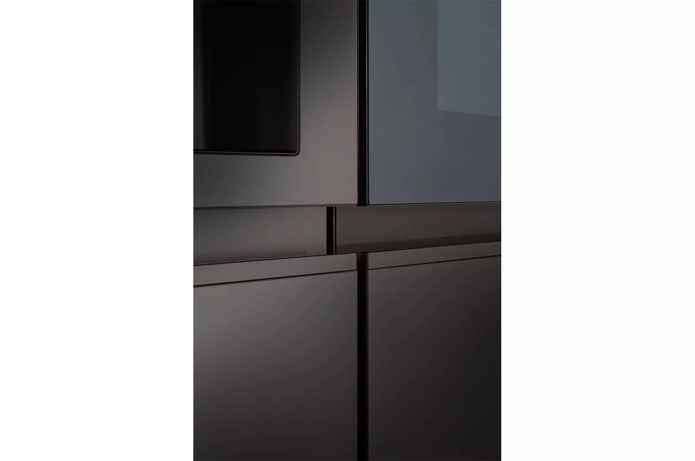 23 cu. Ft. Side-By-Side Counter-Depth InstaView® Refrigerator with Craft Ice™