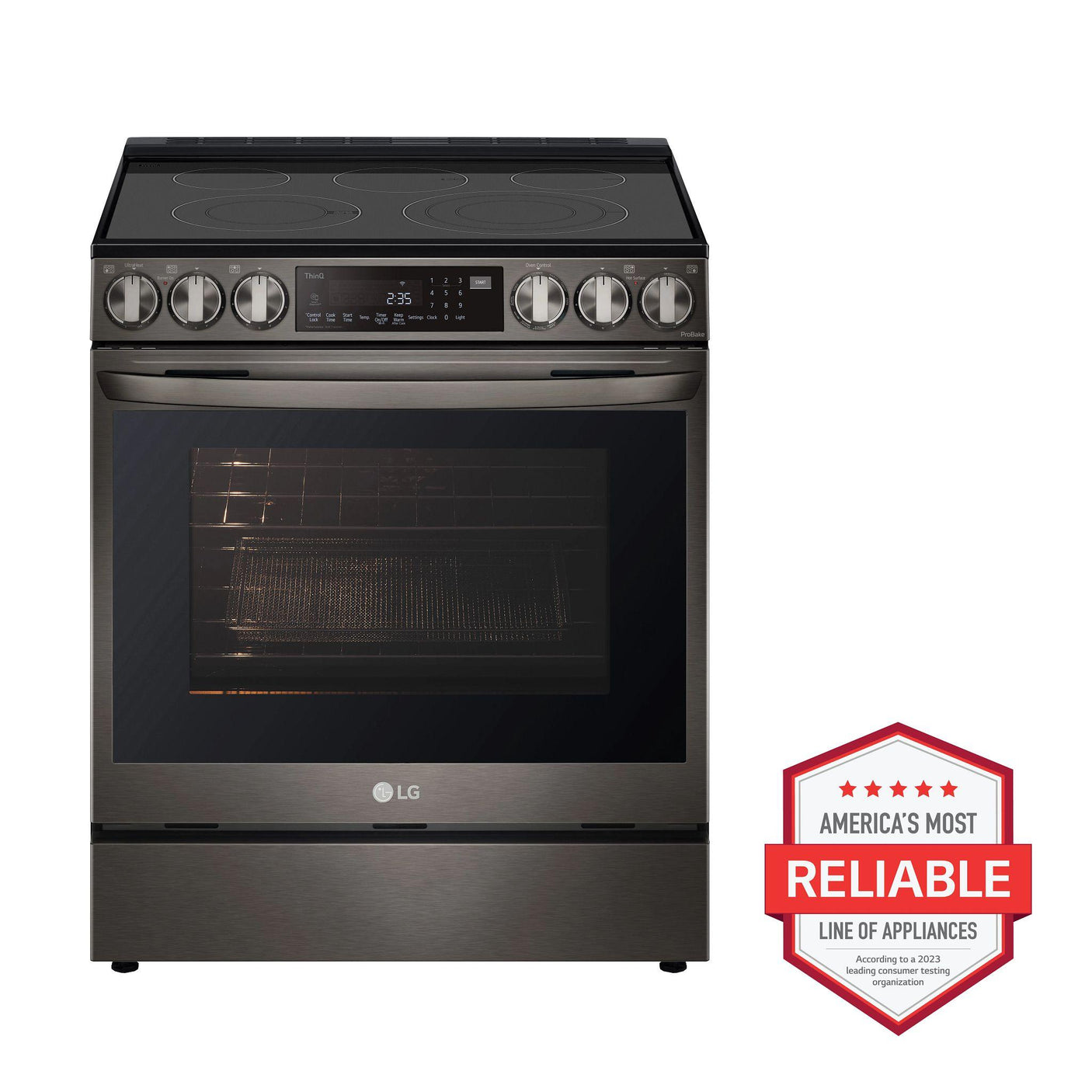 6.3 cu ft. Smart wi-fi Enabled ProBake Convection® InstaView® Electric Slide-In Range with Air Fry