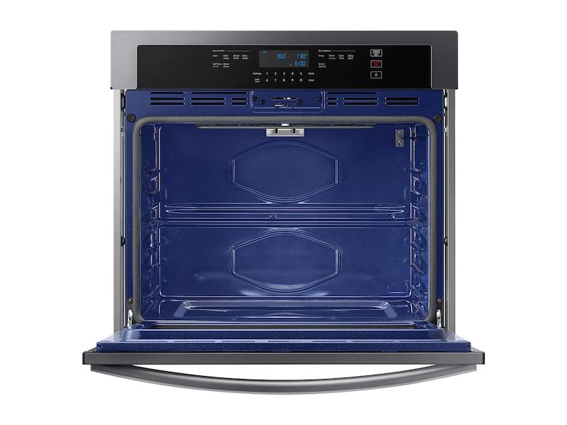 30" Smart Single Wall Oven in Black Stainless Steel