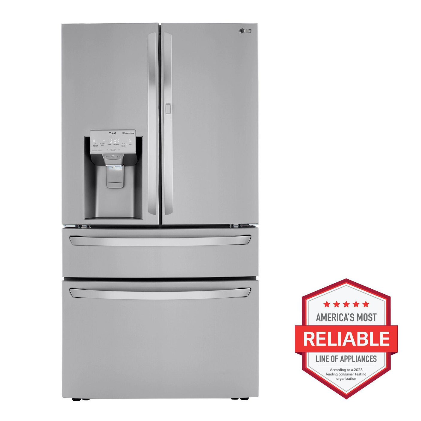 23 cu. ft. Smart Counter-Depth Refrigerator with Craft Ice™