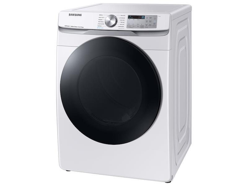 7.5 cu. ft. Smart Electric Dryer with Steam Sanitize+ in White