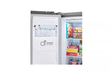 27 cu. ft. Side-by-Side Refrigerator with Smooth Touch Ice Dispenser