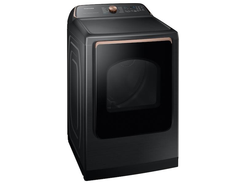 7.4 cu. ft. Smart Electric Dryer with Steam Sanitize+ in Brushed Black