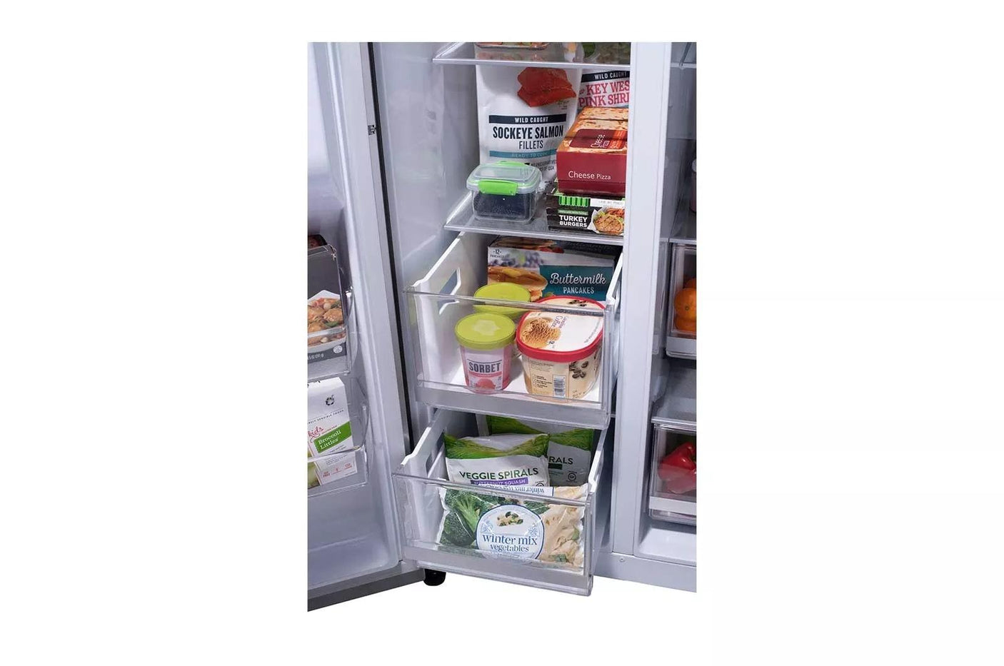 27 cu. ft. Side-By-Side Door-in-Door® Refrigerator with Craft Ice™