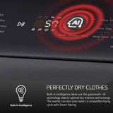 7.3 cu. ft. Ultra Large Capacity Rear Control Electric Dryer with LG EasyLoad™ Door and AI Sensing