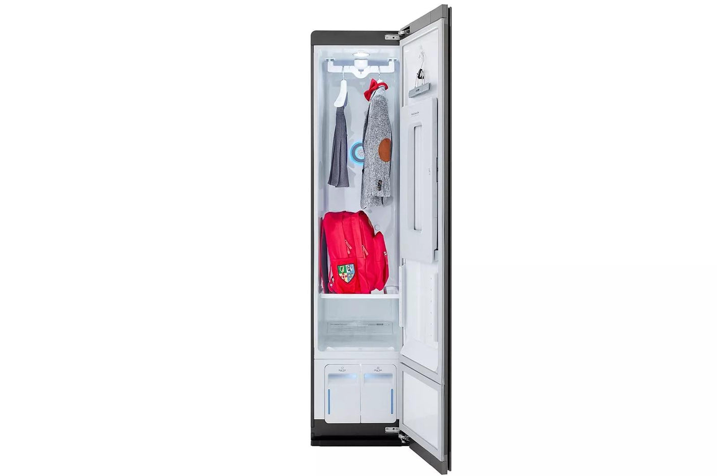 LG Styler® Smart wi-fi Enabled Steam Closet with TrueSteam® Technology and Exclusive Moving Hangers