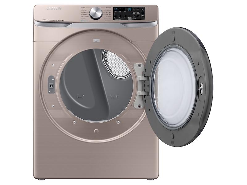 7.5 cu. ft. Smart Electric Dryer with Steam Sanitize+ in Champagne