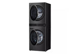 Single Unit LG WashTower™ with Center Control™ 5.0 cu. ft. Front Load Washer and 7.8 cu. ft. Electric Ventless Heat Pump Dryer