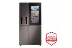 23 cu. Ft. Side-By-Side Counter-Depth InstaView® Refrigerator with Craft Ice™