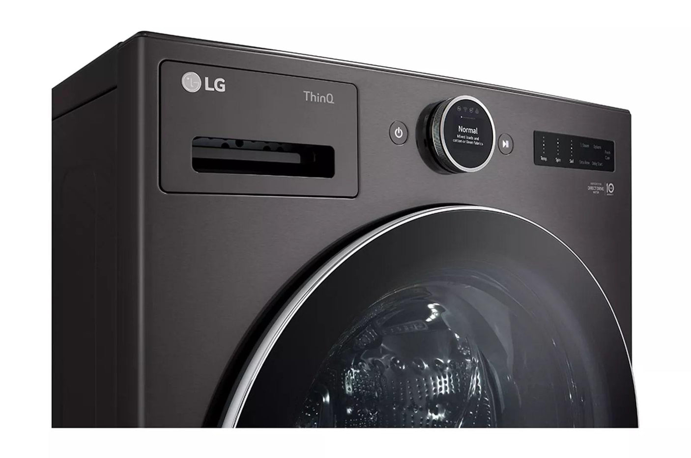 5.0 cu. ft. Mega Capacity Smart Front Load Washer with AI DD® 2.0 Built-In Intelligence & TurboWash® 360(degree)