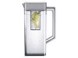 Bespoke 3-Door French Door Refrigerator (30 cu. ft.) with Beverage Center™ in White Glass