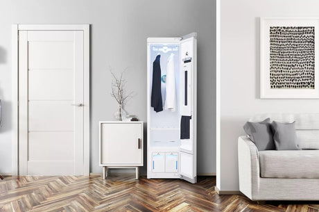 LG Styler® Smart wi-fi Enabled Steam Closet with TrueSteam® Technology and Exclusive Moving Hangers