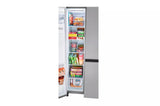 23 cu. ft. Side-by-Side Counter-Depth Refrigerator with Smooth Touch Dispenser