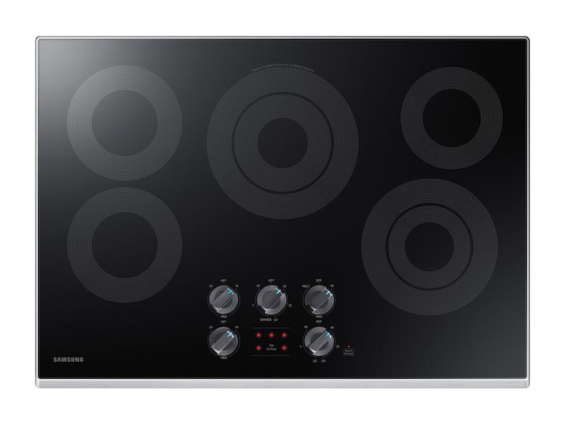 30" Smart Electric Cooktop in Stainless Steel