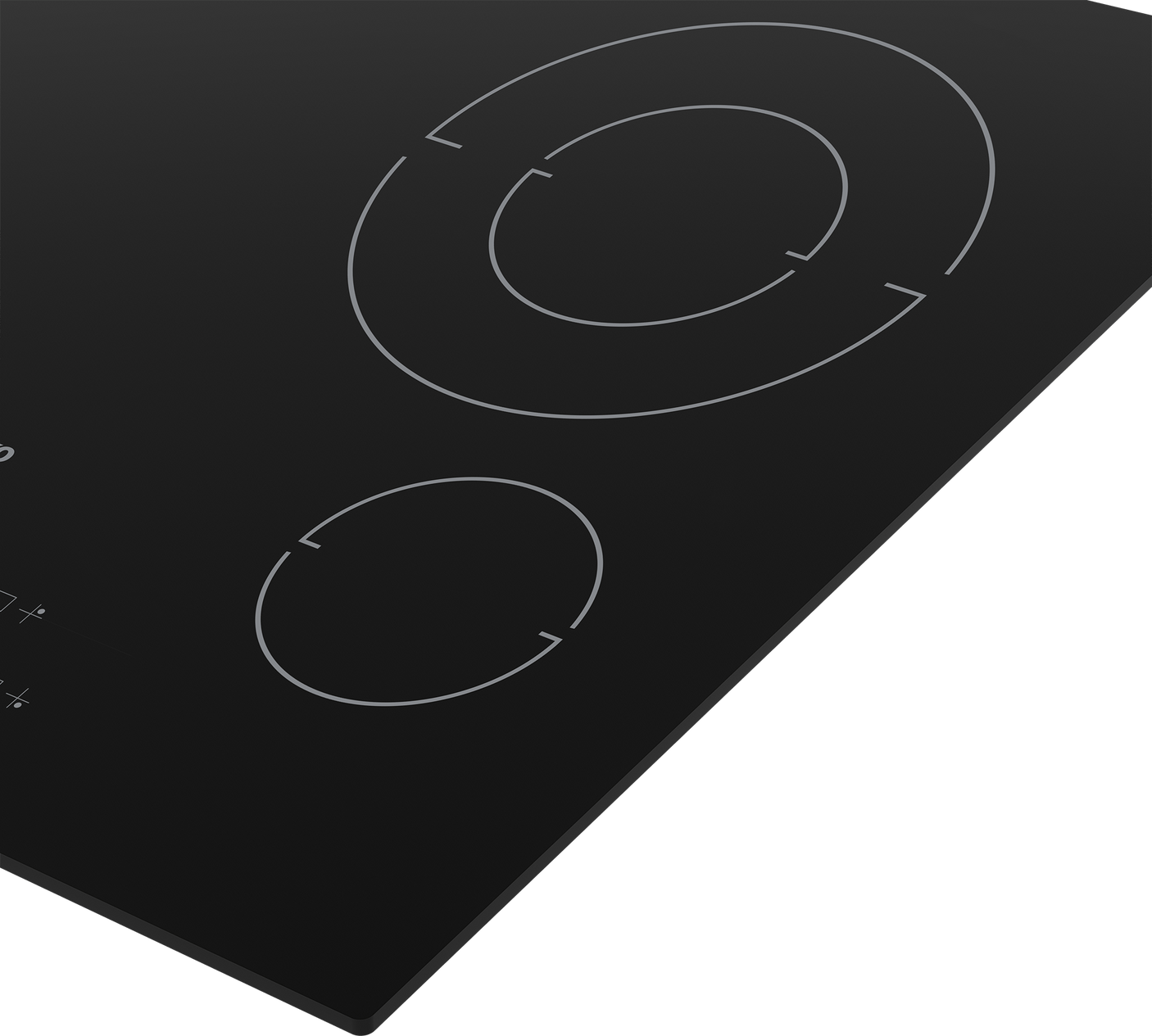 24" Built-In Electric Cooktop with 4 Burners and Touch Control