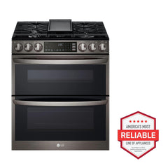 6.9 cu. ft. Smart Gas Double Oven Slide-in Range with InstaView®, ProBake® Convection, Air Fry, and Air Sous Vide