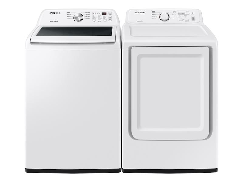 4.4 cu. ft. Top Load Washer with ActiveWave™ Agitator and Soft-Close Lid in White