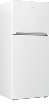 28" Freezer Top White Refrigerator with Auto Ice Maker