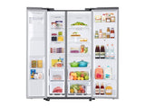 26.7 cu. ft. Large Capacity Side-by-Side Refrigerator with Touch Screen Family Hub™ in Stainless Steel