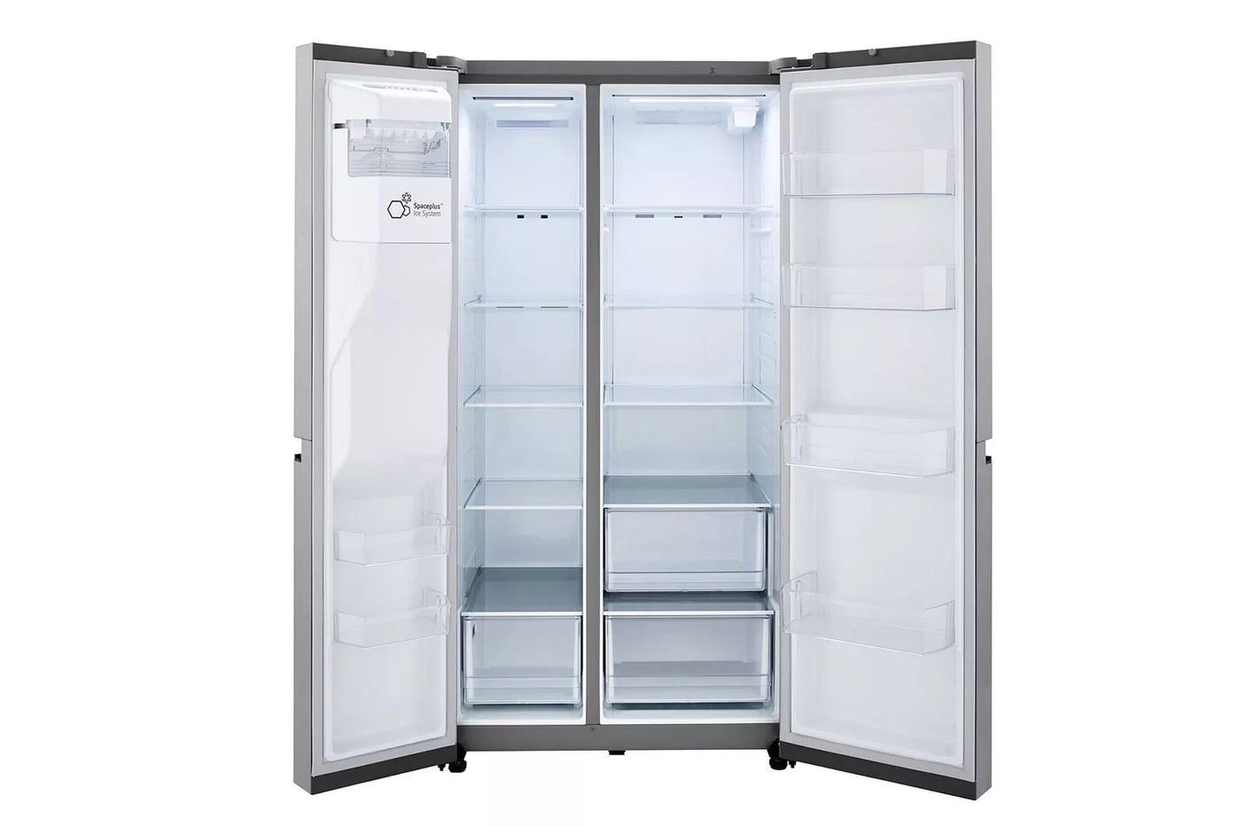 23 cu. ft. Side-by-Side Counter-Depth Refrigerator with Smooth Touch Dispenser