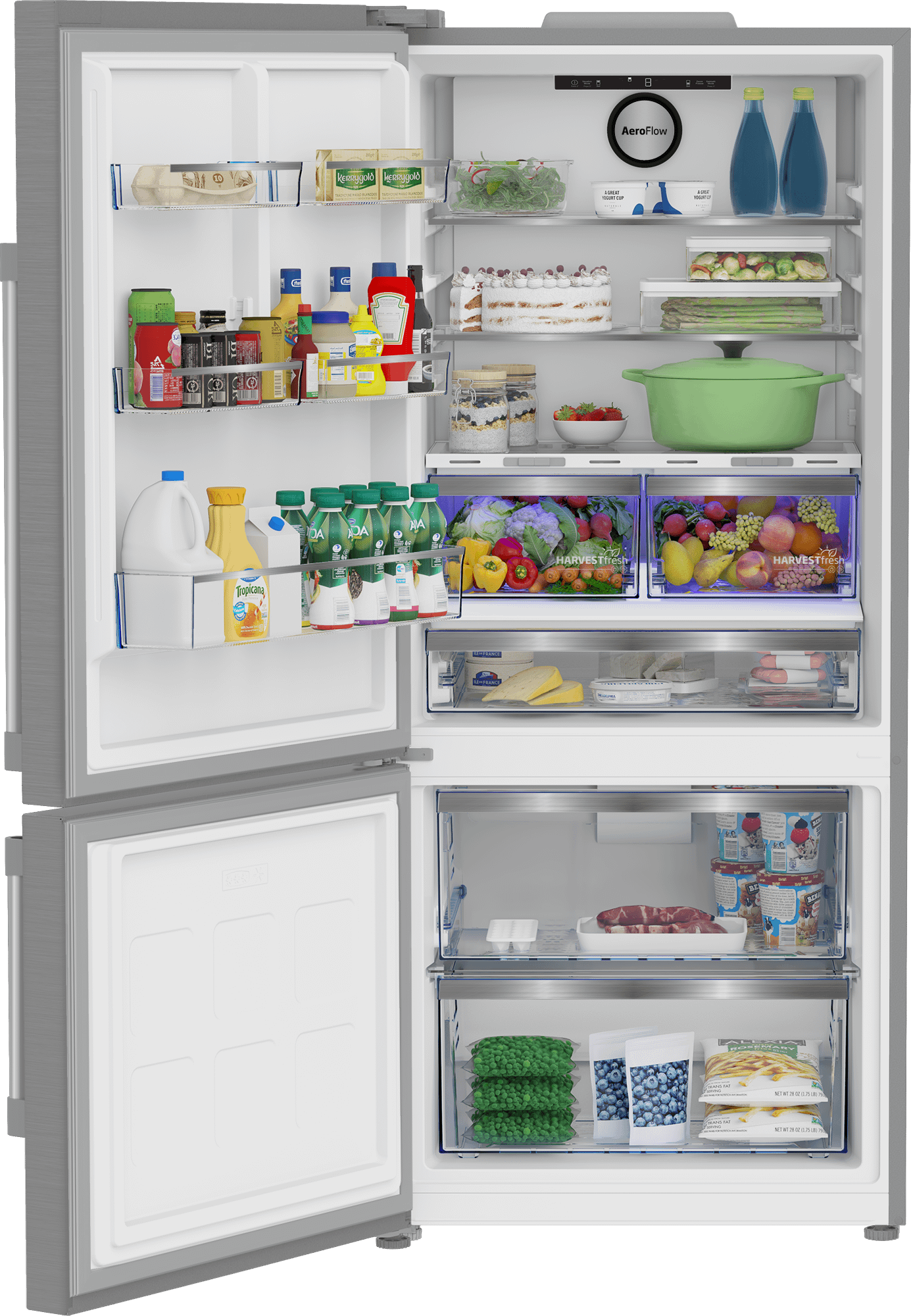 30" Bottom Freezer Refrigerator