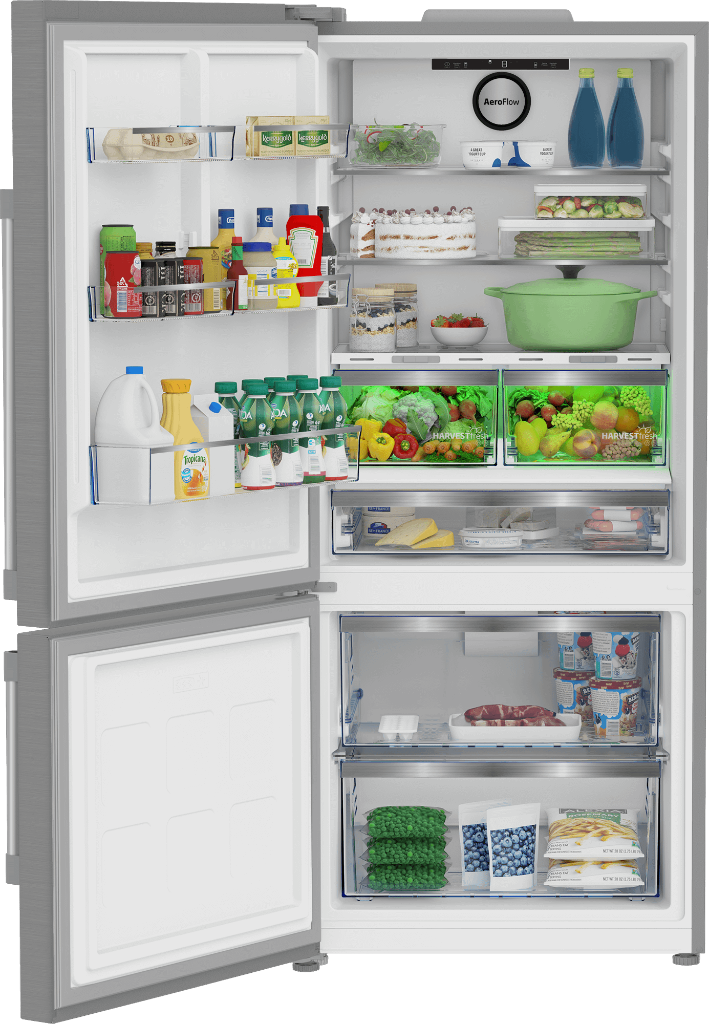 30" Bottom Freezer Refrigerator