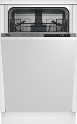 Slim Size Dishwasher, 8 place settings, 48 dBa, Fully Integrated Panel Ready