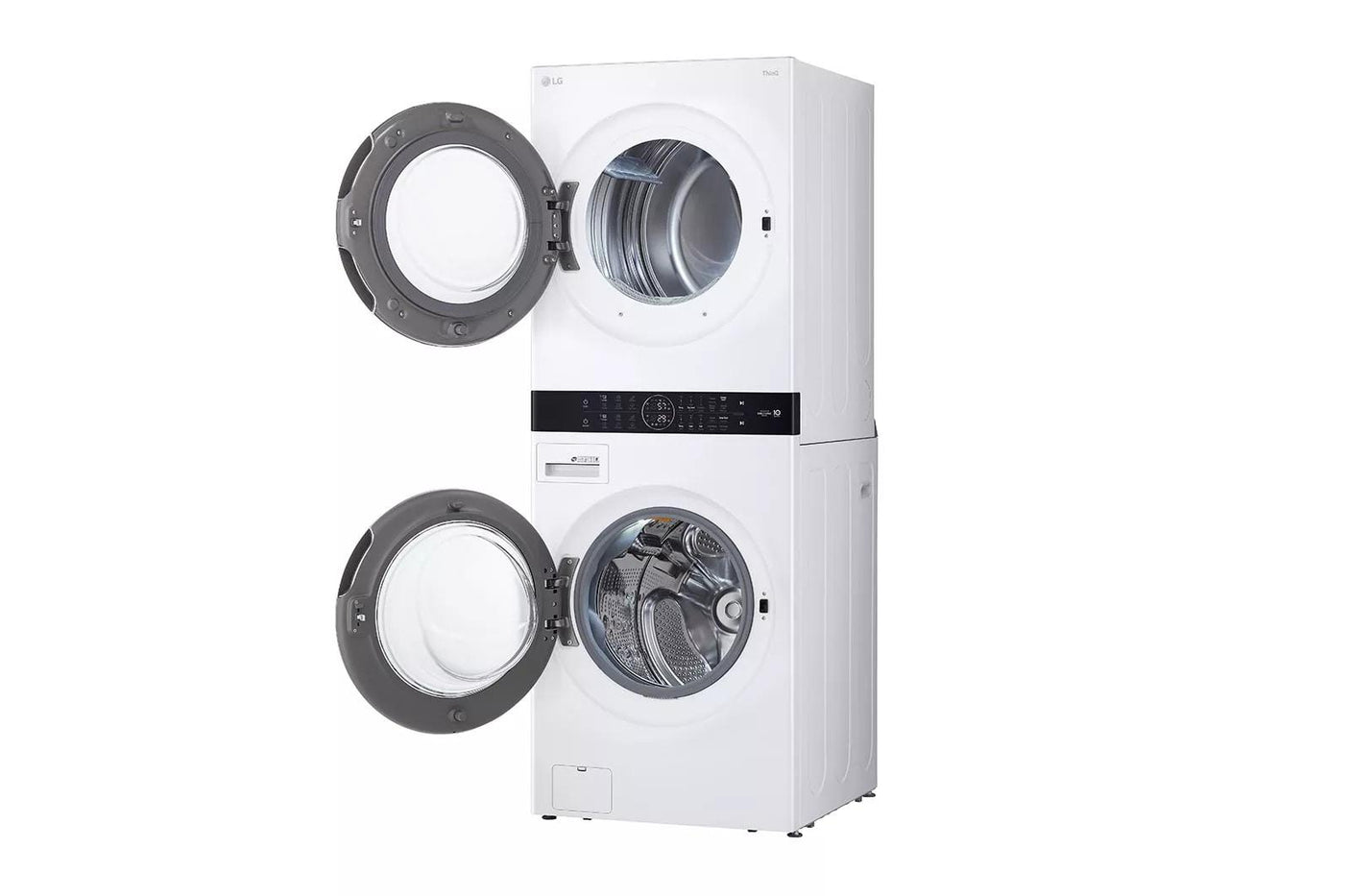 Single Unit Front Load LG WashTower™ with Center Control™ 4.5 cu. ft. Washer and 7.4 cu. ft. Electric Dryer