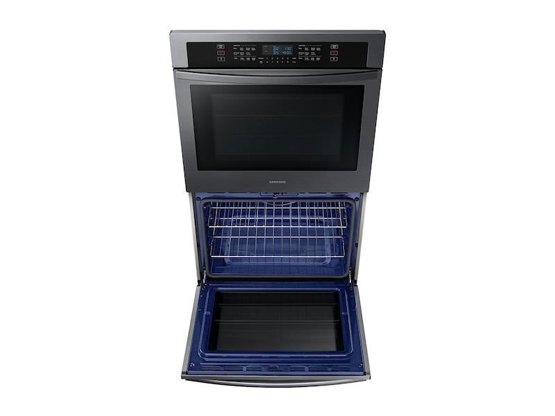 30" Smart Double Wall Oven in Black Stainless Steel