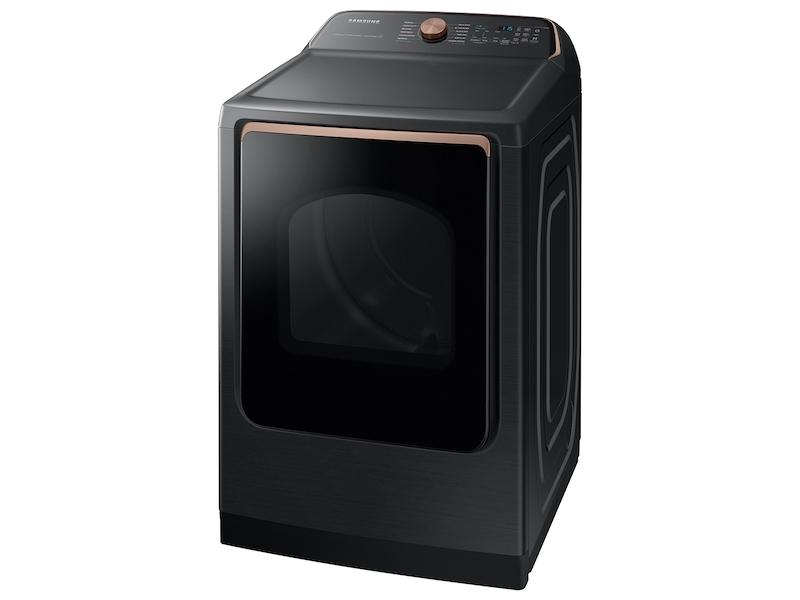 7.4 cu. ft. Smart Electric Dryer with Steam Sanitize+ in Brushed Black