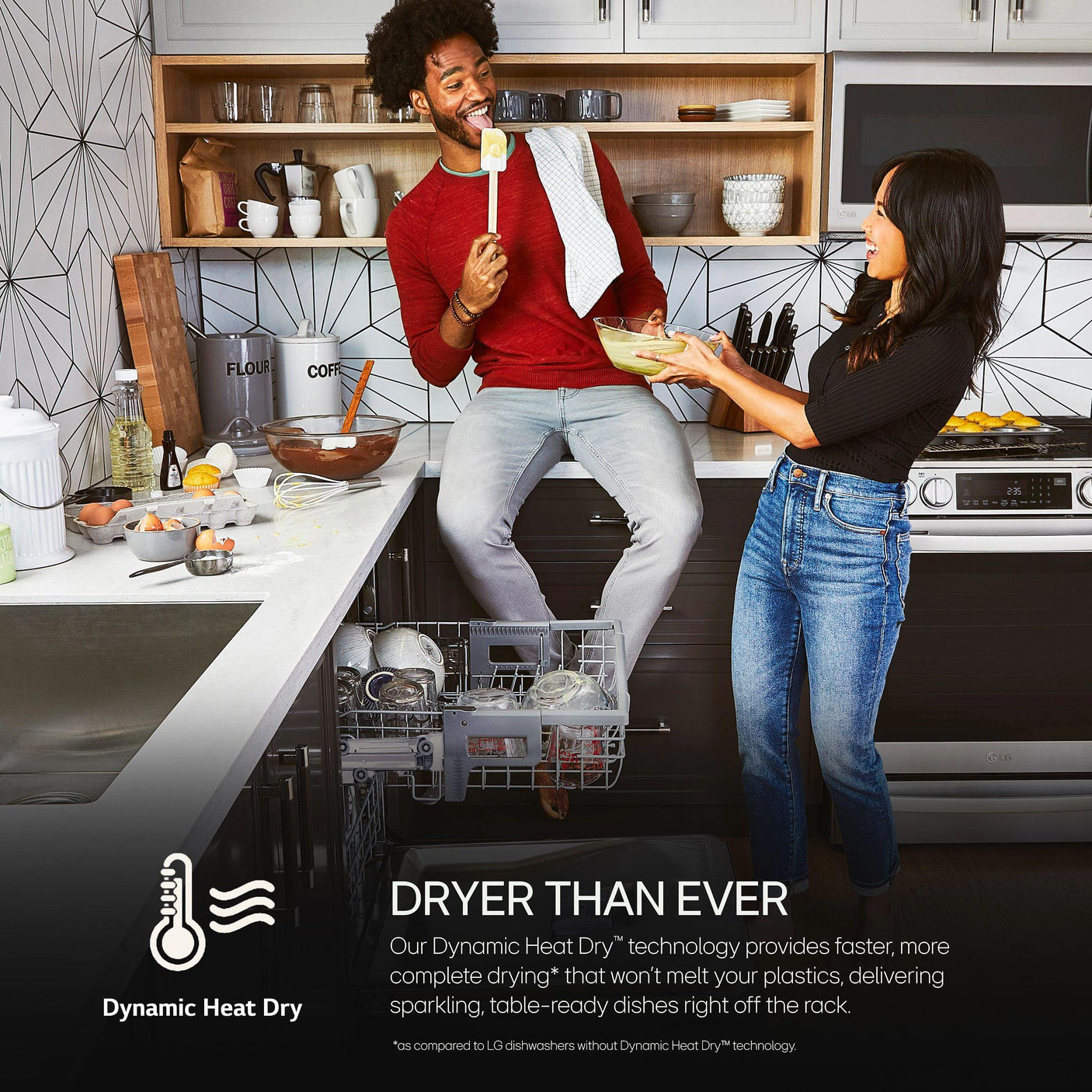 Top-Control Dishwasher with 1-Hour Wash & Dry, QuadWash® Pro, and Dynamic Heat Dry™