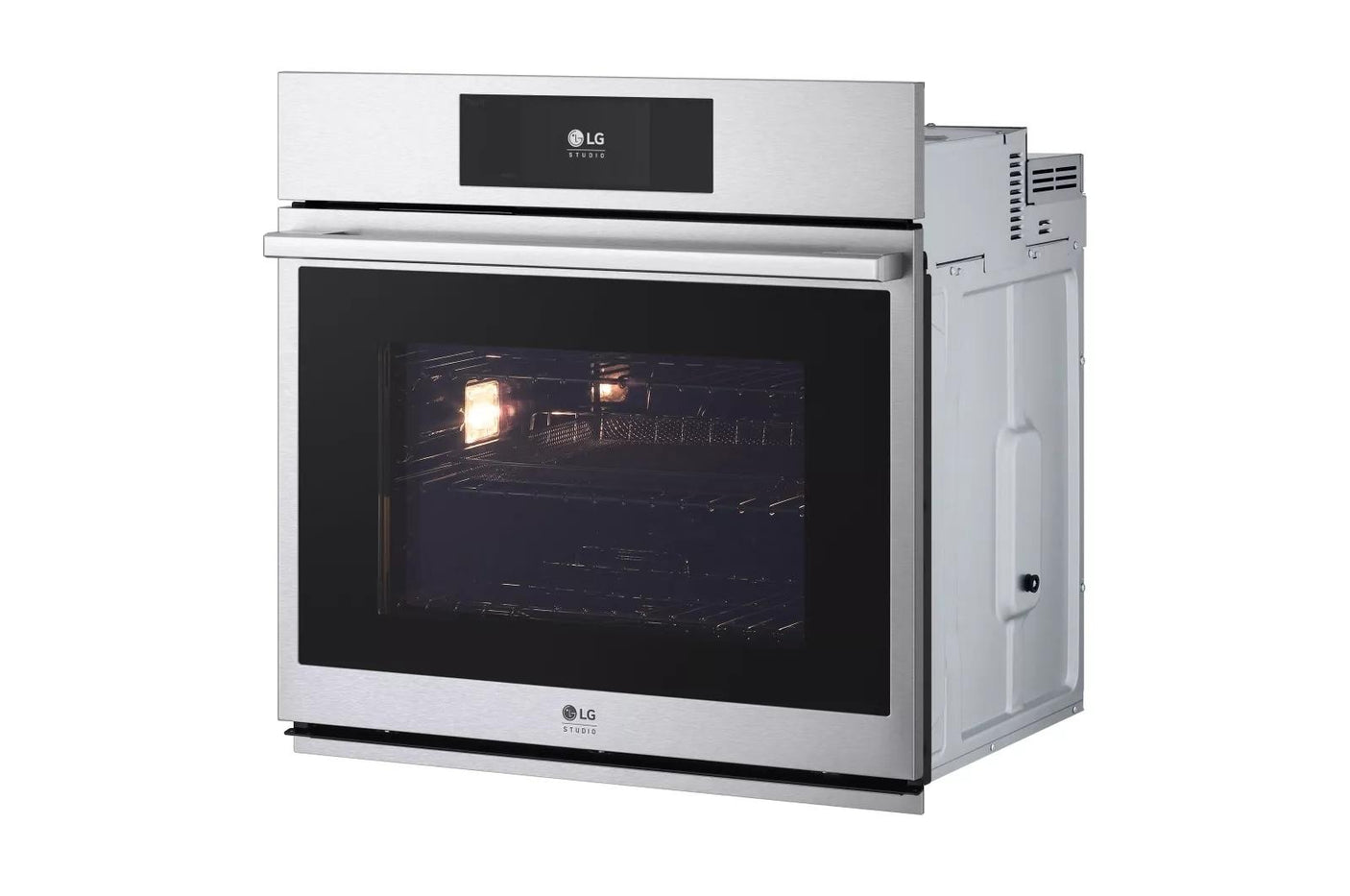 LG STUDIO 4.7 cu. ft. Smart InstaView® Electric Single Built-In Wall Oven with Air Fry & Steam Sous Vide