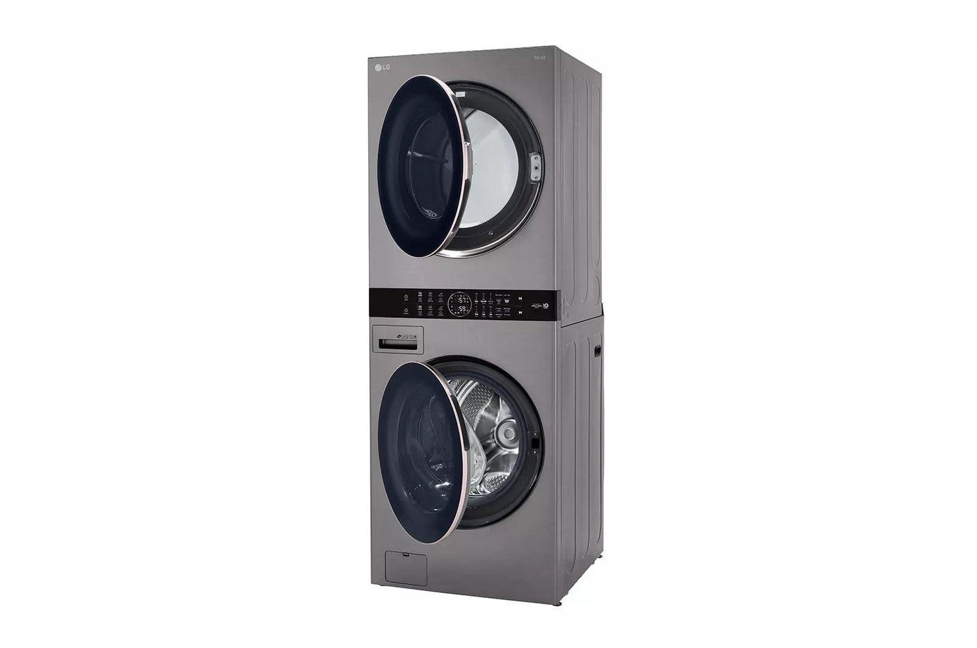 Single Unit Front Load LG WashTower™ with Center Control™ 4.5 cu. ft. Washer and 7.4 cu. ft. Gas Dryer