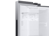 27.4 cu. ft. Large Capacity Side-by-Side Refrigerator in Stainless Steel