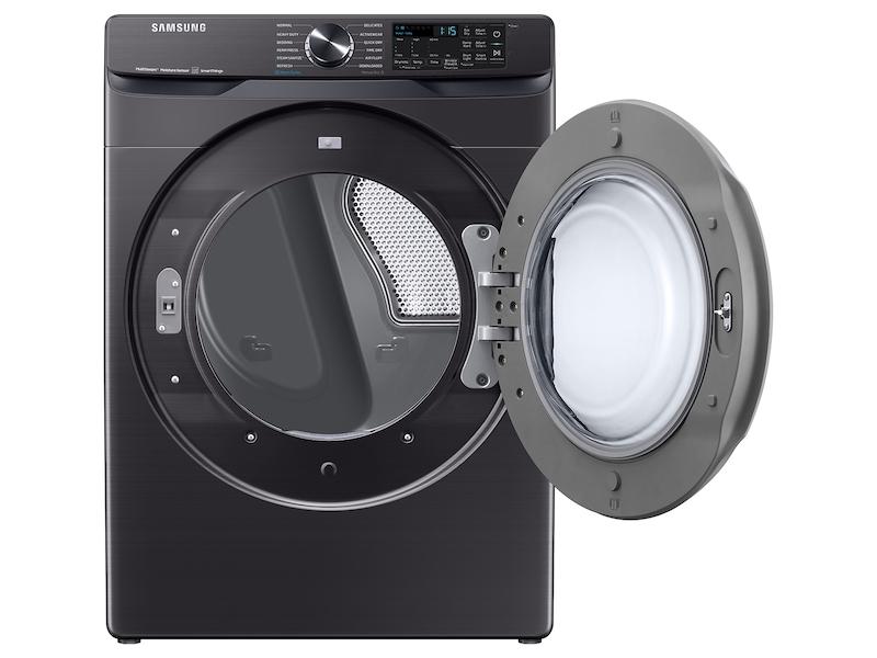 7.5 cu. ft. Smart Electric Dryer with Steam Sanitize+ in Brushed Black